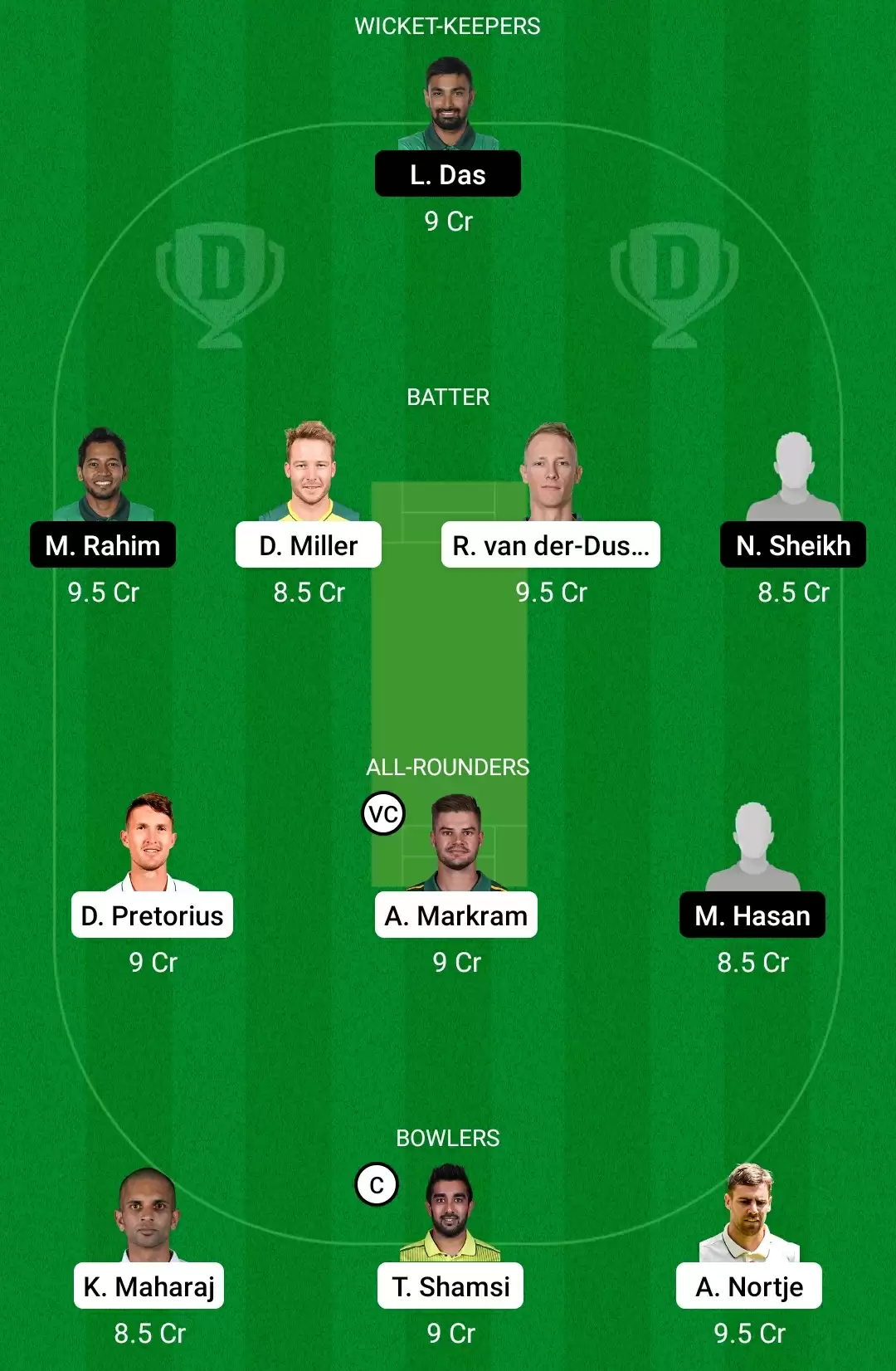 SA vs BAN Dream11 Prediction for T20 World Cup 2021: Playing XI, Fantasy Cricket Tips, Team, Weather Updates and Pitch Report