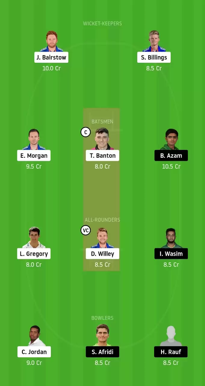 ENG vs PAK Dream11 Prediction: 1st T20I Best Dream11 Team, Fantasy Cricket Tips and Playing XI updates