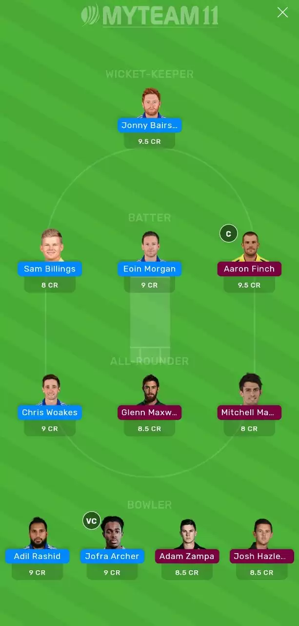 ENG vs AUS MyTeam11 Prediction: England vs Australia, 3rd ODI MyTeam11 Team, Preview and Fantasy Cricket Tips