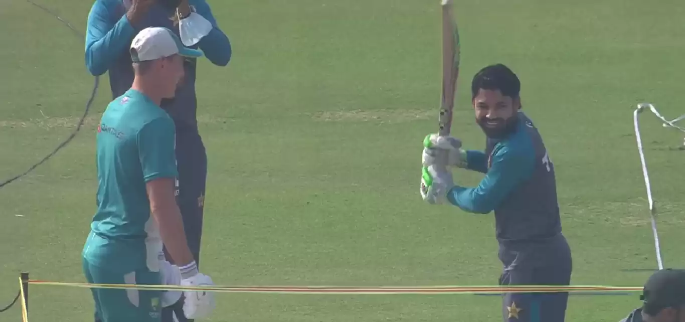 WATCH: Mohammad Rizwan and Labuschagne try to mimic Steve Smith’s batting style in practice session