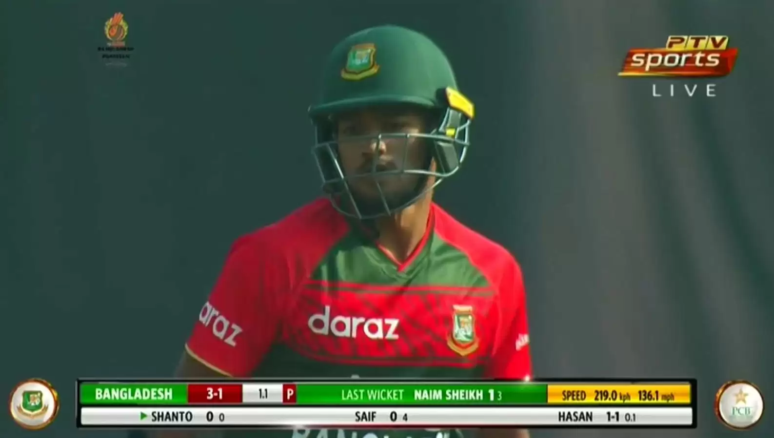 Speedometer goes on a high as a Hasan Ali delivery clocks 219 kph; Twitter reacts