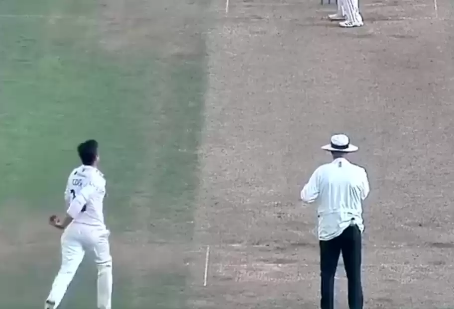 WATCH: Alastair Cook runs in from mid-off to bowl some dibbly dobbly medium pace