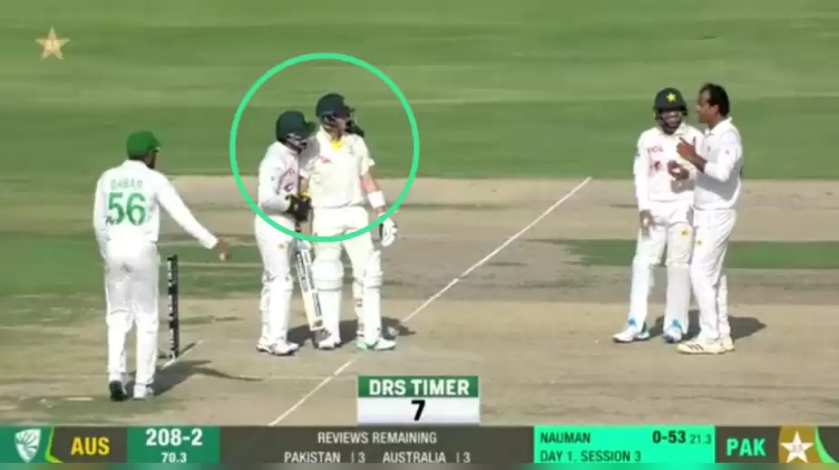WATCH: Rizwan hilariously asks Steve Smith if Pakistan should take the DRS against him