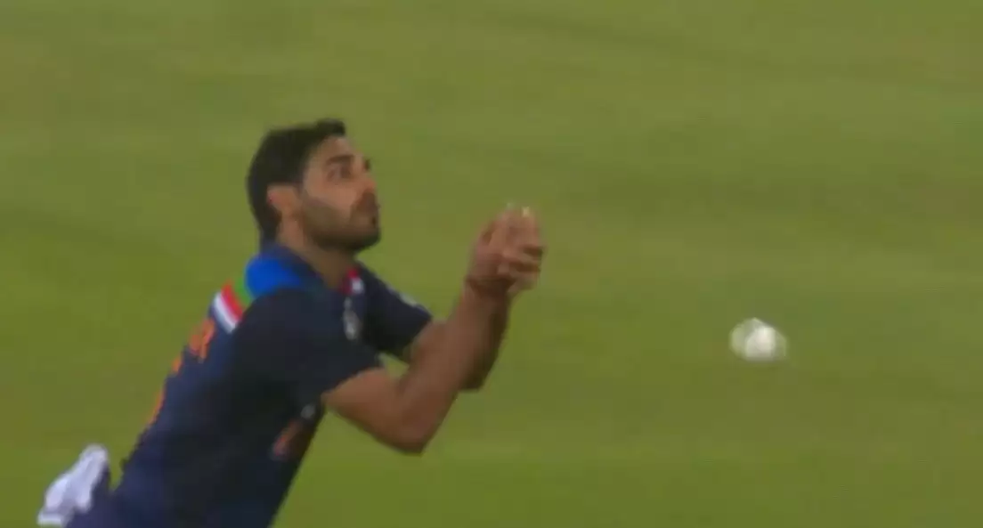 Unlucky Kuldeep denied by fielders, reviewing, but shines with loop and turn