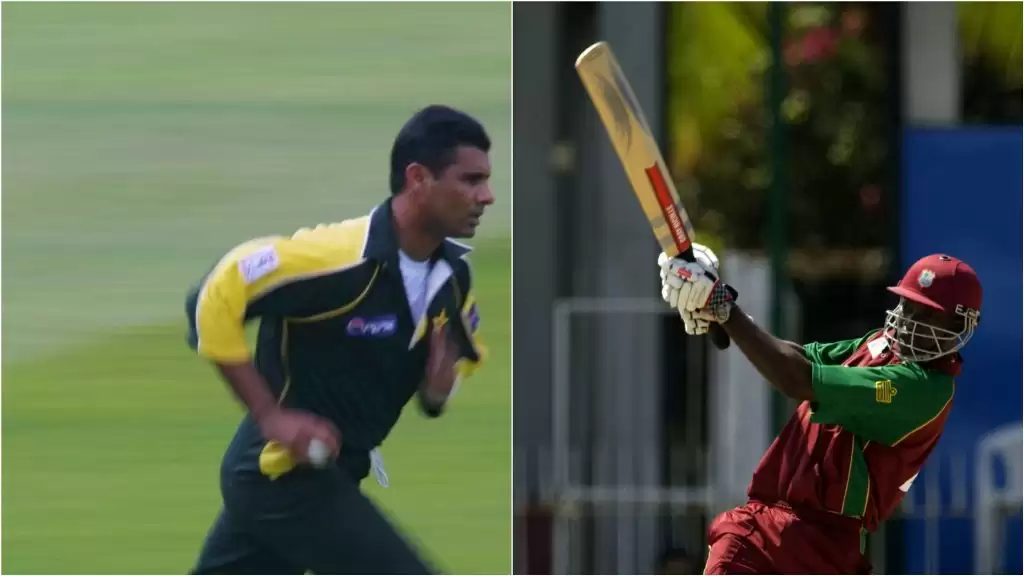 WATCH: Young Chris Gayle smashes Waqar Younis&rsquo;s bouncer out of the stadium