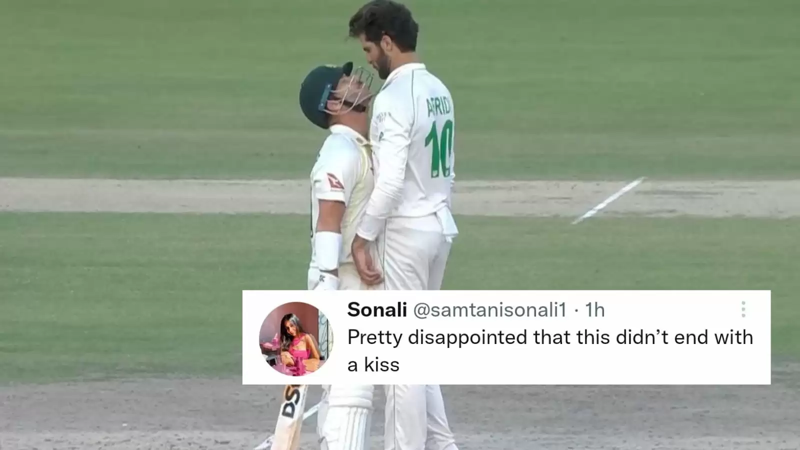 WATCH: Hilarious scenes with Shaheen Afridi-David Warner in mock faceoff during Lahore Test