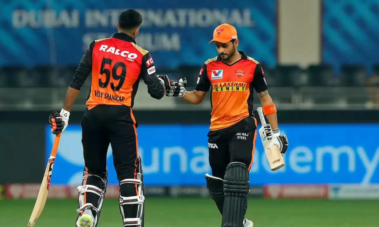 IPL 2020, Match 40: Rajasthan Royals v Sunrisers Hyderabad &ndash; Pandey, Shankar half-centuries help SRH coast to 8-wicket win
