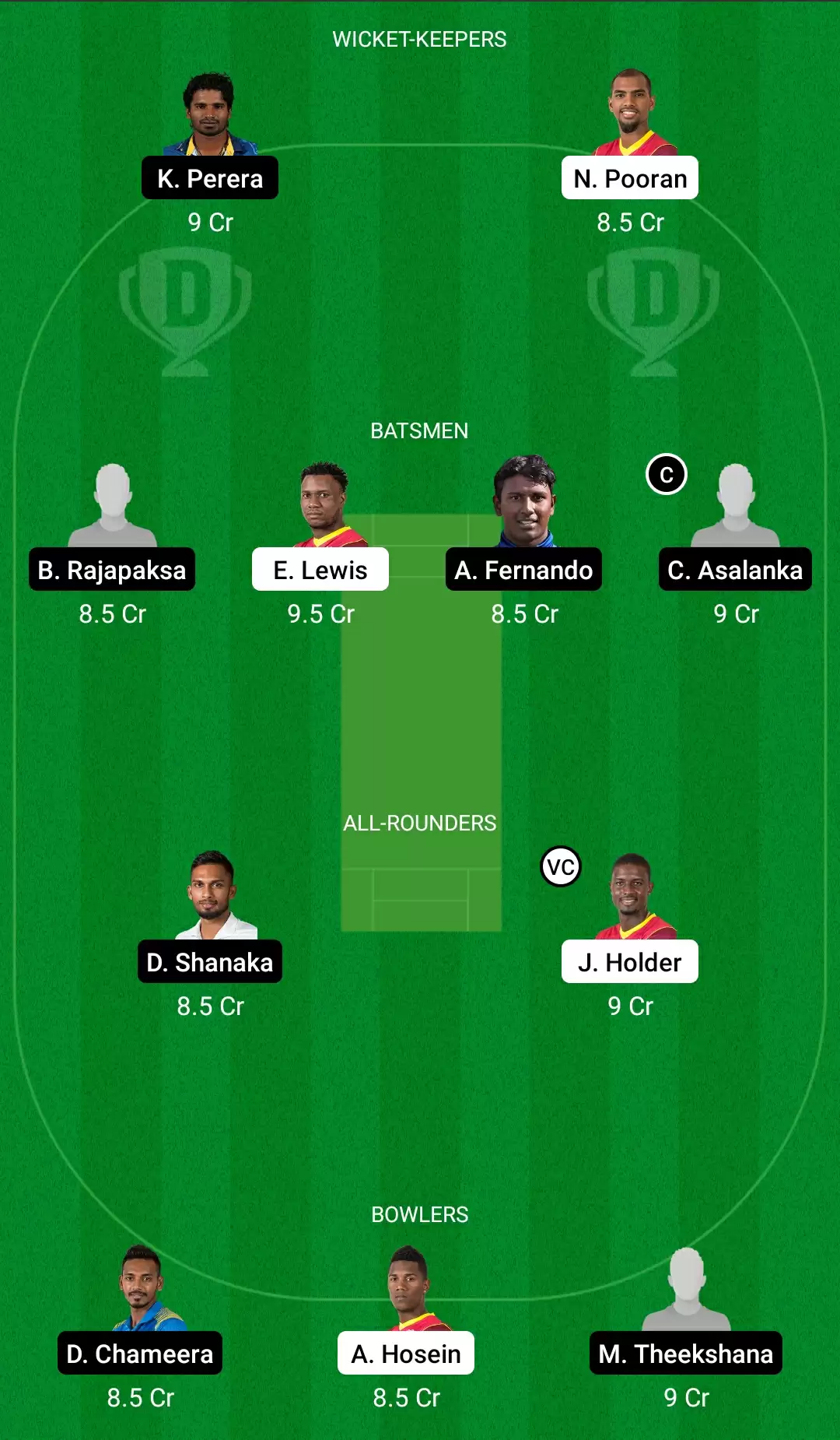 WI vs SL Dream11 Prediction for T20 World Cup 2021: Playing XI, Fantasy Cricket Tips, Team, Weather Updates and Pitch Report