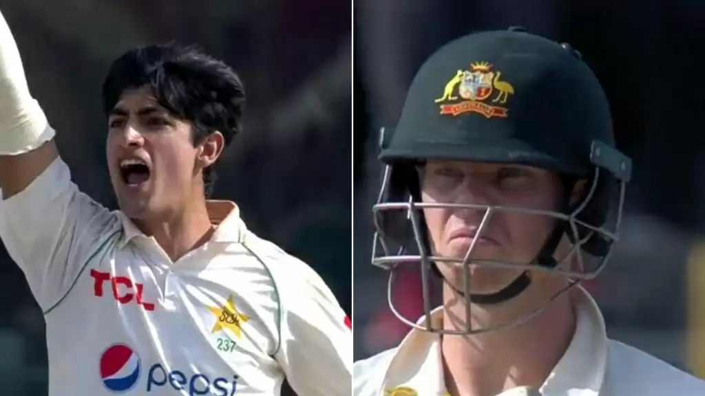 WATCH: Naseem Shah gets Steve Smith again with a cracker