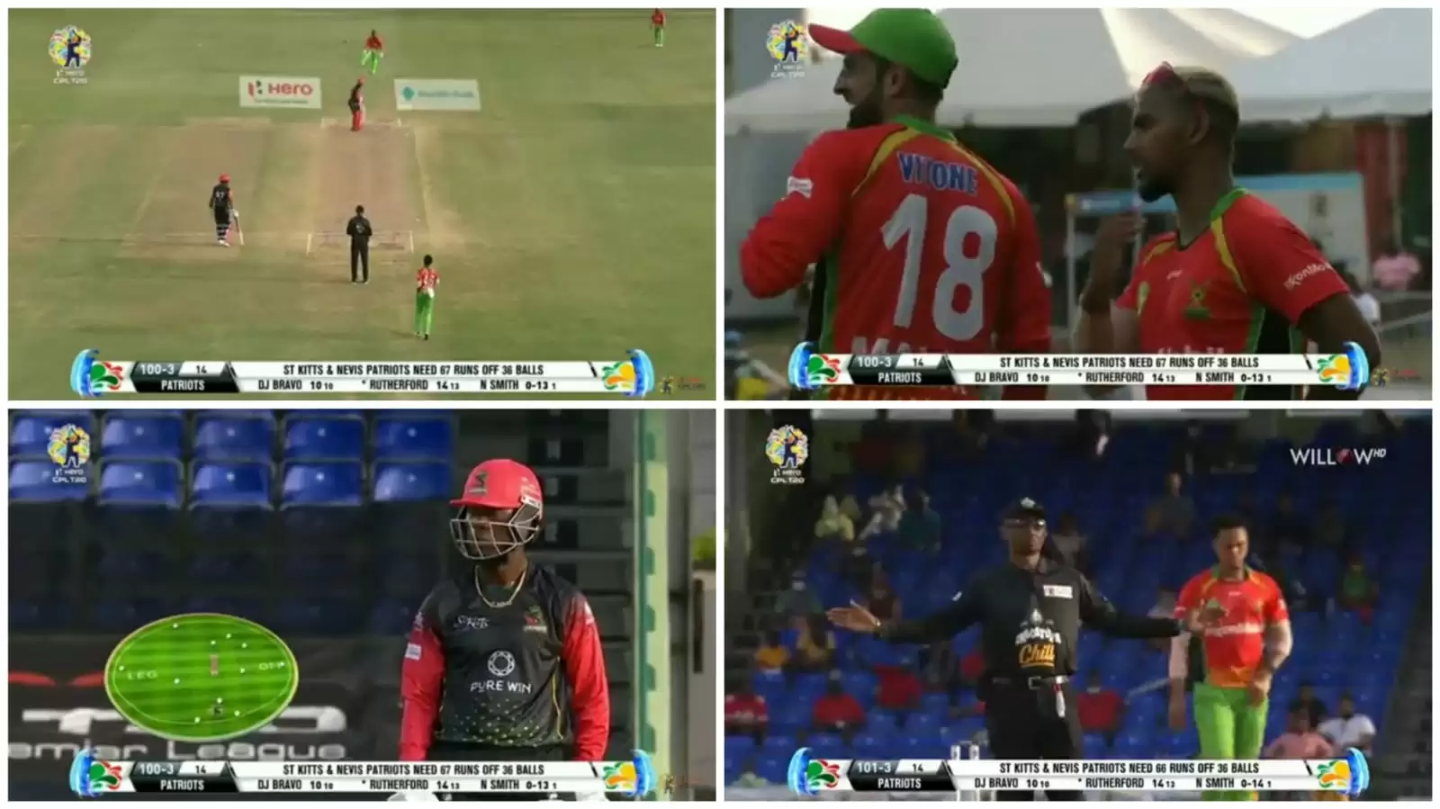 WATCH: The Niall Smith over that has put the CPL game under fixing cloud