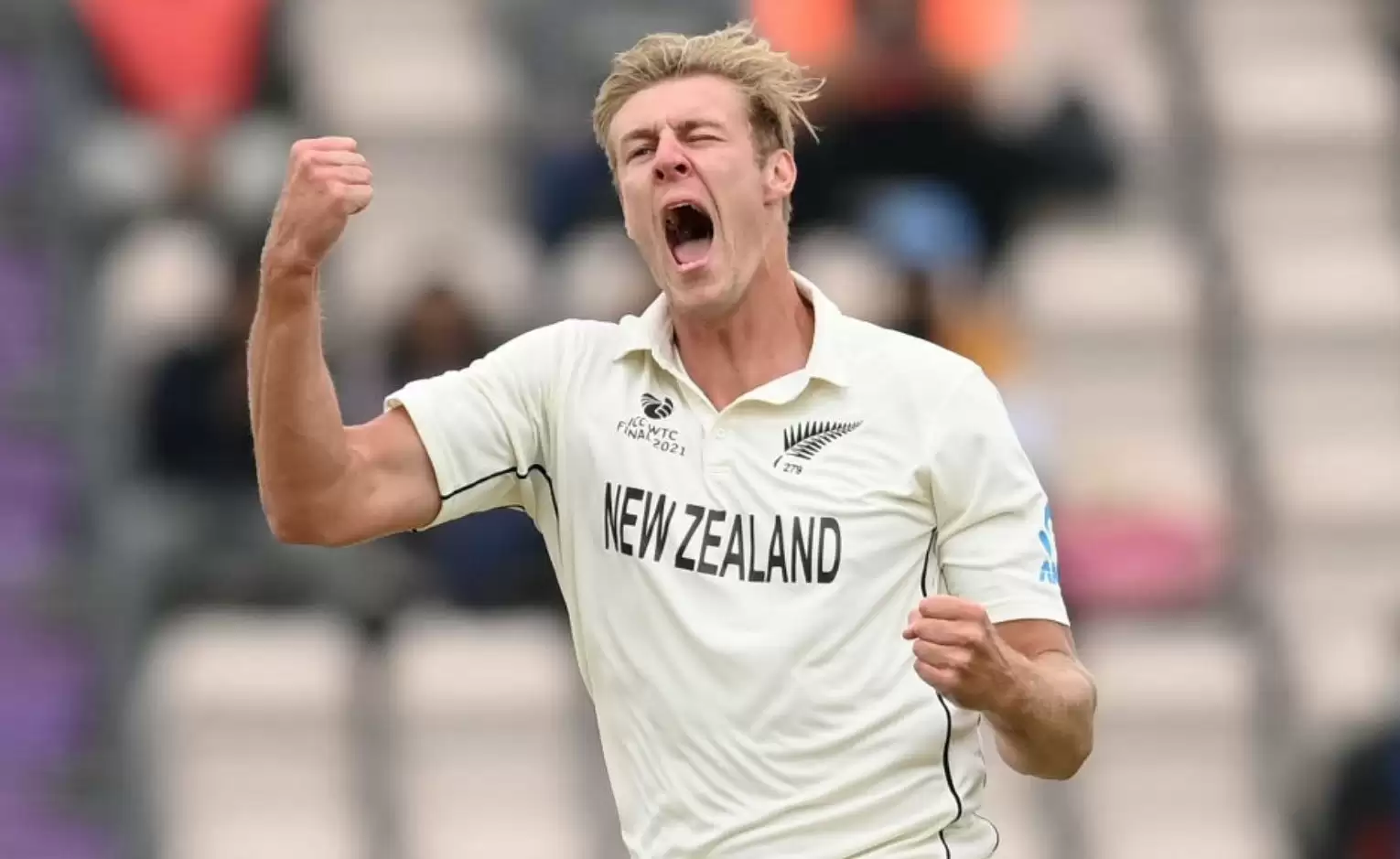 Watch: Kyle Jamieson pulls off brilliant one-handed caught and bowled in Plunket Shield