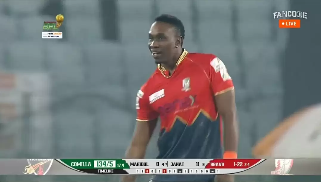 WATCH: Dwayne Bravo celebrates wicket with Allu Arjun’s trending Srivalli step from ‘Pushpa: The Rise’ in BPL 2022