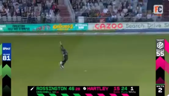 Watch: Matt Parkinson takes one-handed stunner in The Hundred; celebrates in Imran Tahir style