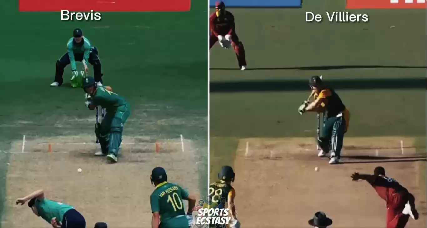 WATCH: Under 19 star Dewald Brevis a carbon copy of AB de Villiers