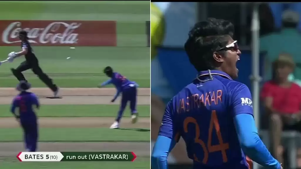 WATCH: Pooja Vastrakar magic in Hamilton; runs Suzie Bates out with spectacular direct hit