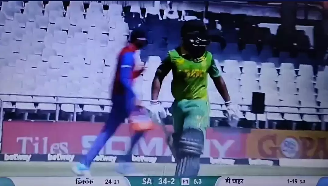 WATCH: Indian Players give abusive send off to Temba Bavuma
