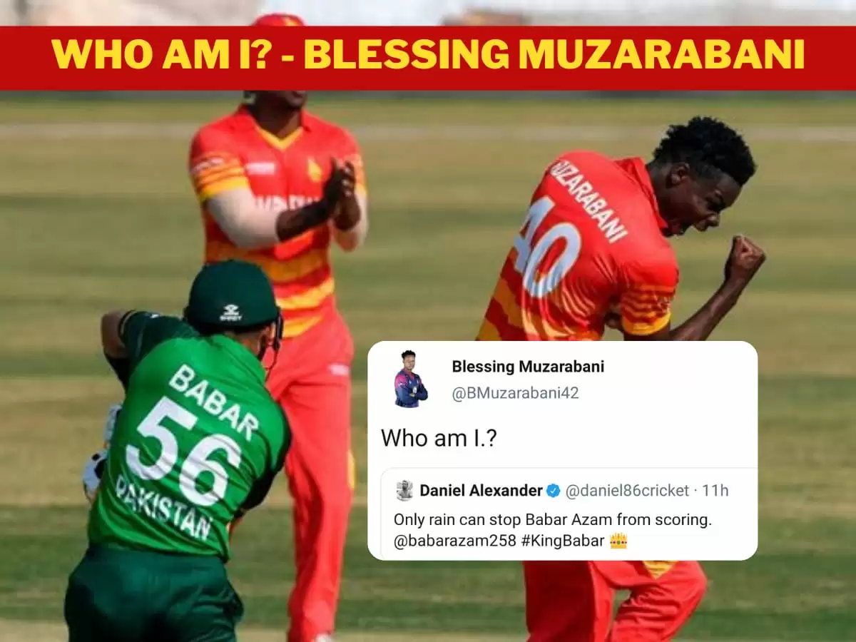 ‘Only rain can stop Babar Azam’ — Blessing Muzarabani, who has Babar’s number, disagrees