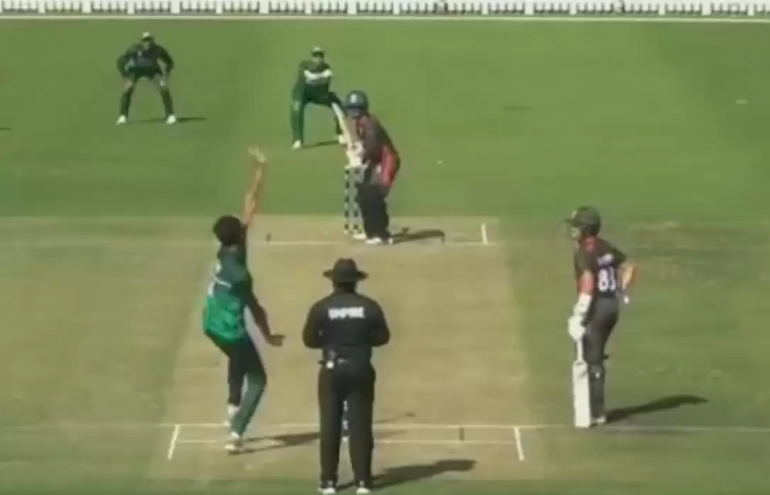 WATCH: Pakistan’s 6’8″ teenage pacer Mohammad Zeeshan who will grace the U19 World Cup