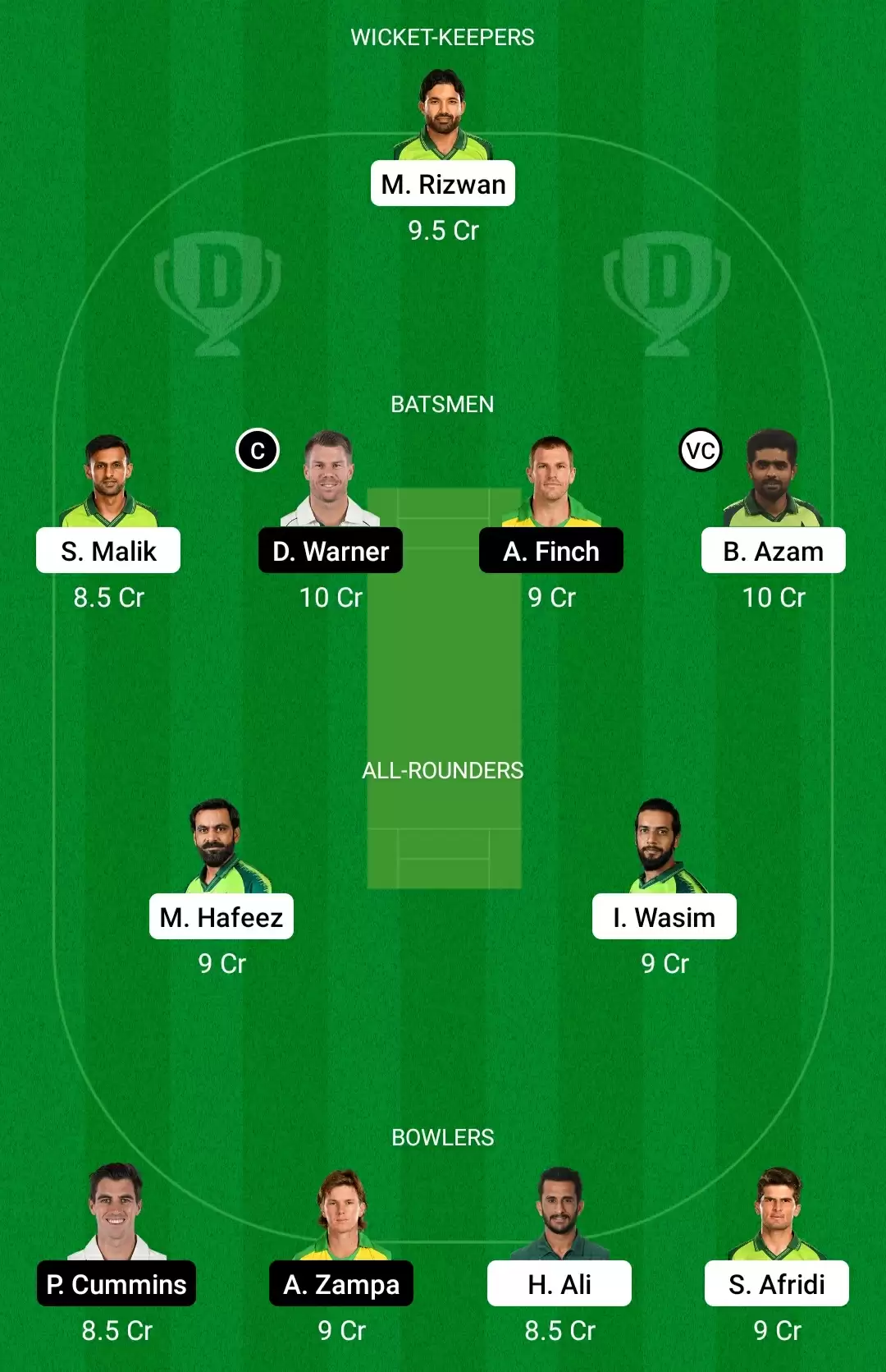 PAK vs AUS Dream11 Prediction for T20 World Cup 2021: Playing XI, Fantasy Cricket Tips, Team, Weather Updates and Pitch Report