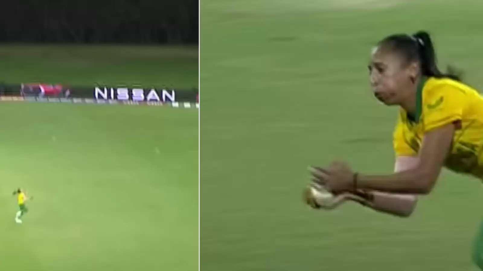 WATCH: Spectacular running return catch from Shabnim Ismail turns thrilling Women’s World Cup game around
