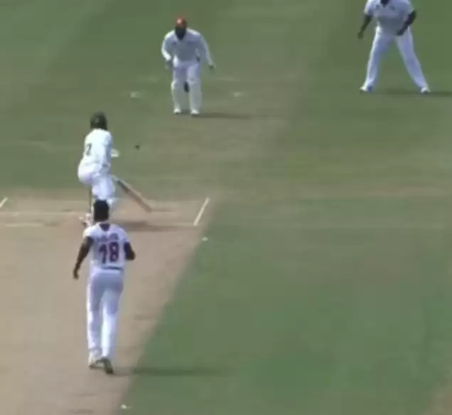 WATCH: Shimron Hetmyer funnily out handled the ball in WI domestic