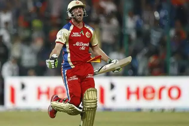 Top 5 batting performances by AB de Villiers in the IPL