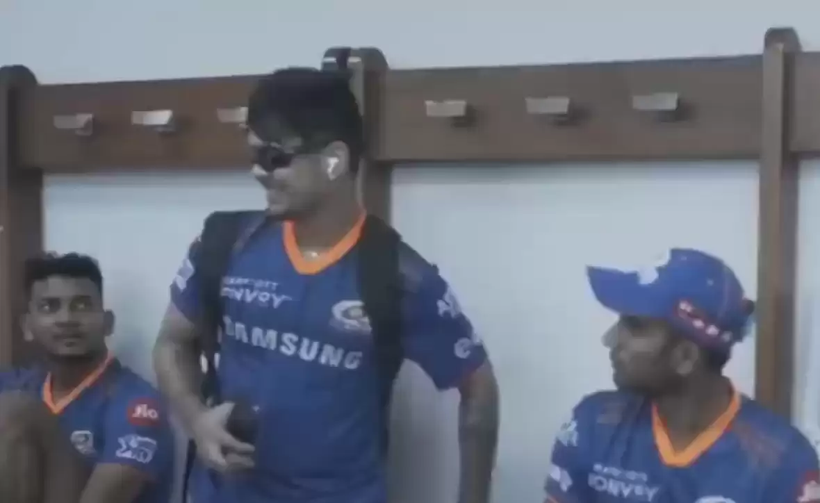 WATCH: Ishan Kishan&rsquo;s hilarious moment in the dressing room on meeting Sachin Tendulkar