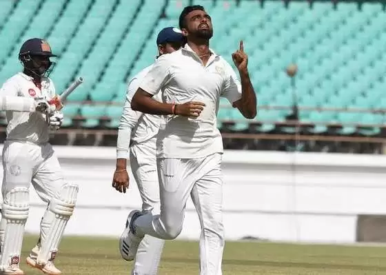 Jaydev Unadkat, leading Saurashtra’s charge from the front