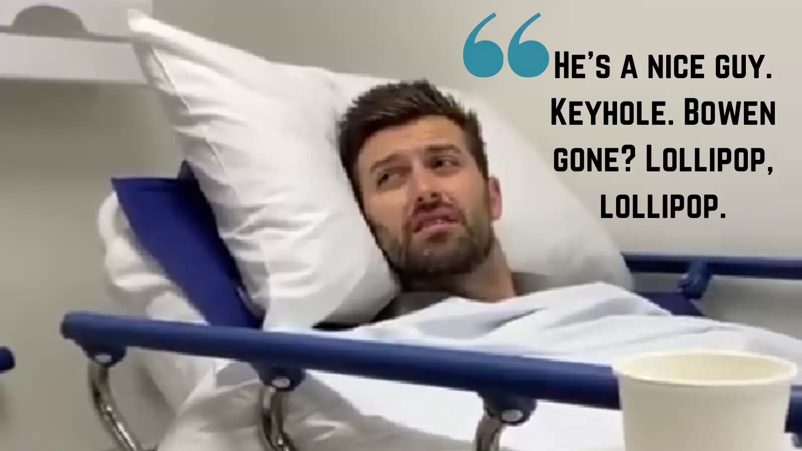 Watch: &ldquo;I am so sad&hellip;I like Andy Flower. &rdquo; &ndash; Mark Wood under anaesthetic influence blabbers about missing IPL