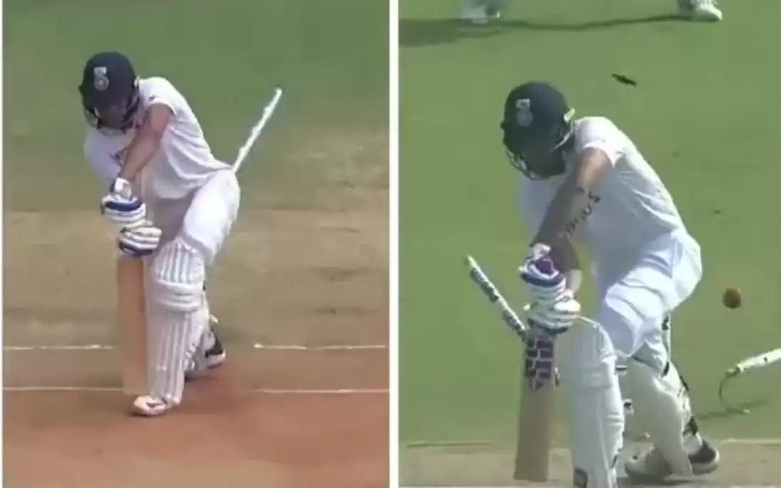 Watch: Kyle Jamieson mirrors James Anderson&rsquo;s delivery and celebrations in dismissing Shubman Gill