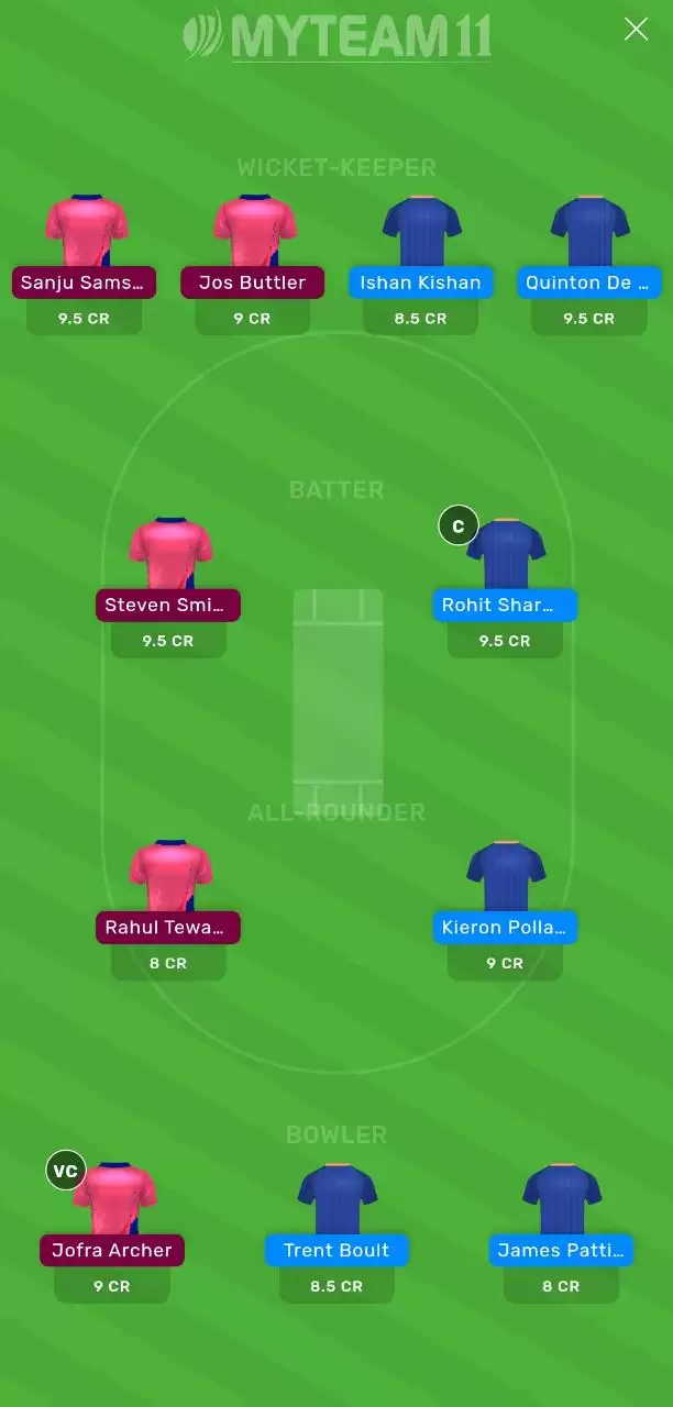 IPL 2020, Match 20: MI vs RR MyTeam11 Fantasy Cricket Prediction, Team News, Playing XI and Tips