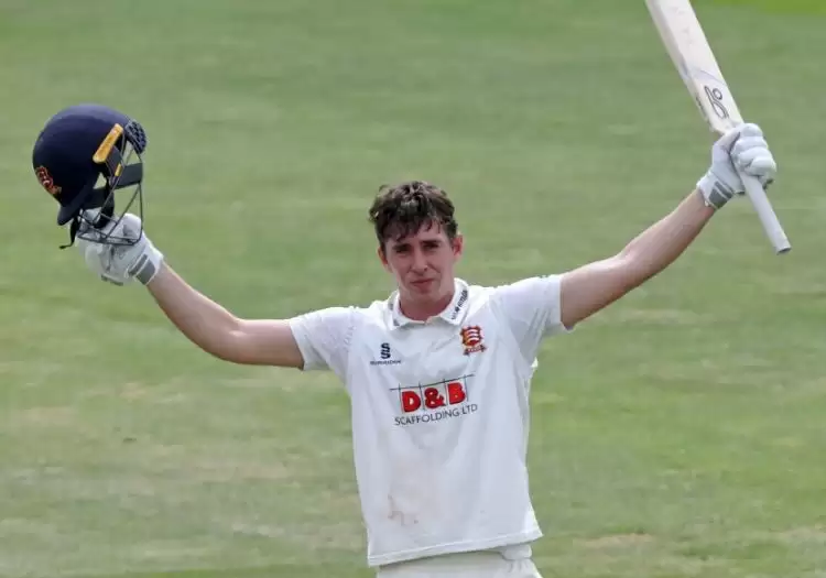 Who is Dan Lawrence who made his England debut today?