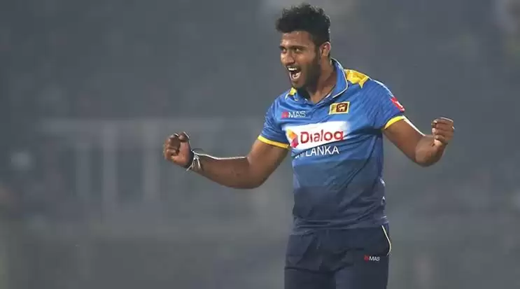 Sri Lankan fast bowler Shehan Madushanka detained for possession of heroin
