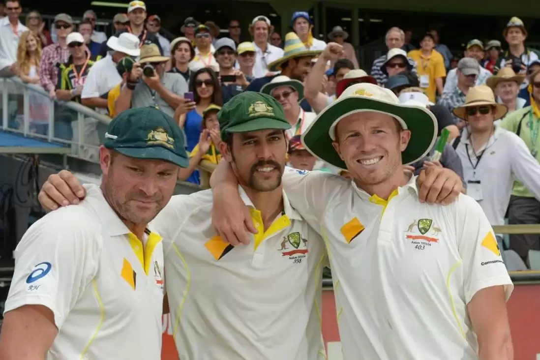 The Ashes 2013/14 &ndash; When birthday twins Johnson and Harris recaptured the urn in style