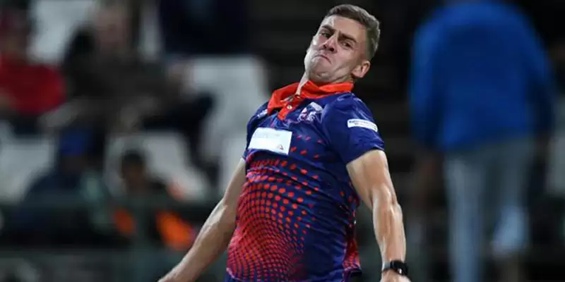 South African pacer Anrich Nortje signed by Delhi Capitals to replace Chris Woakes