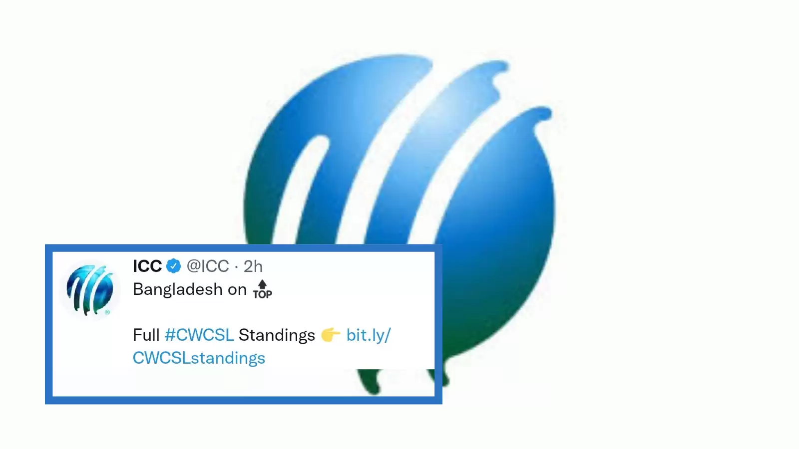 ICC shares Super League table with 10 teams, forgets WTC champions New Zealand