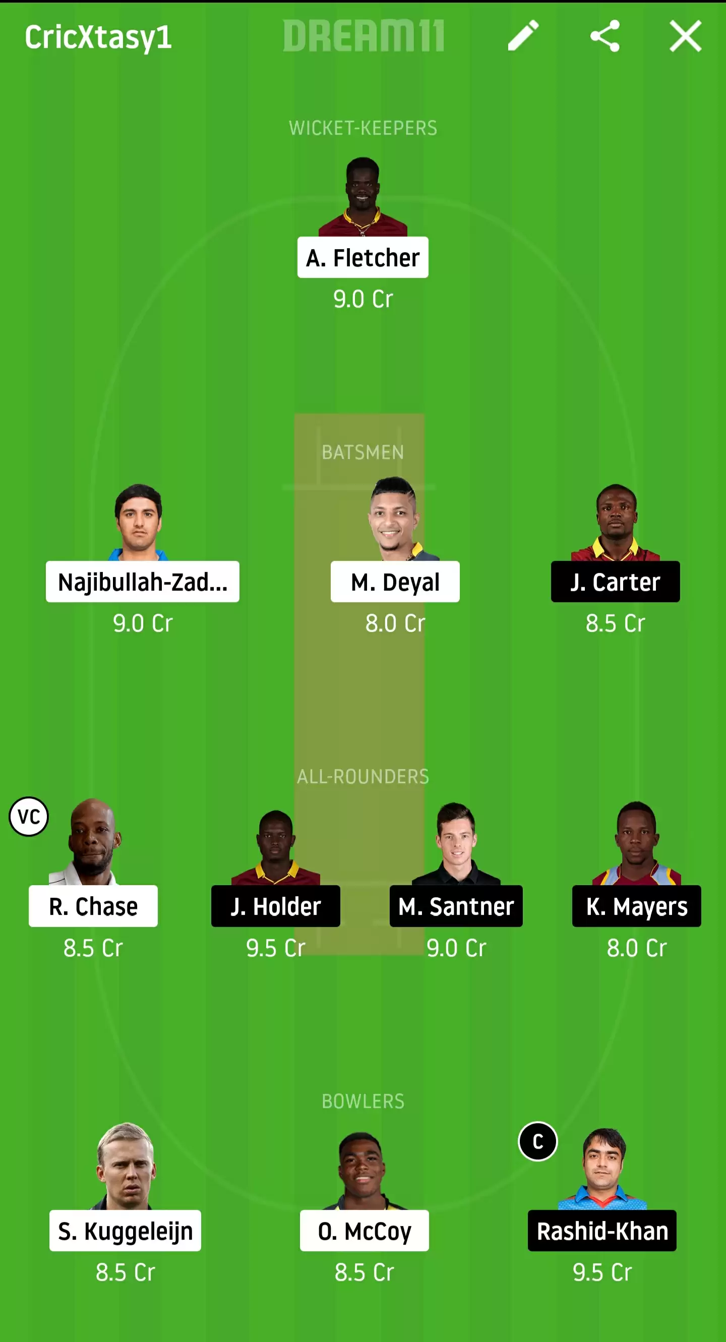 SLZ vs BAR Dream11 Team Prediction: St Lucia Zouks vs Barbados Tridents Best Dream11 Team, Fantasy Cricket Tips and Probable Playing XI | CPL 2020