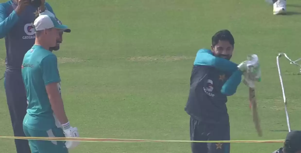 WATCH: Mohammad Rizwan and Labuschagne try to mimic Steve Smith’s batting style in practice session