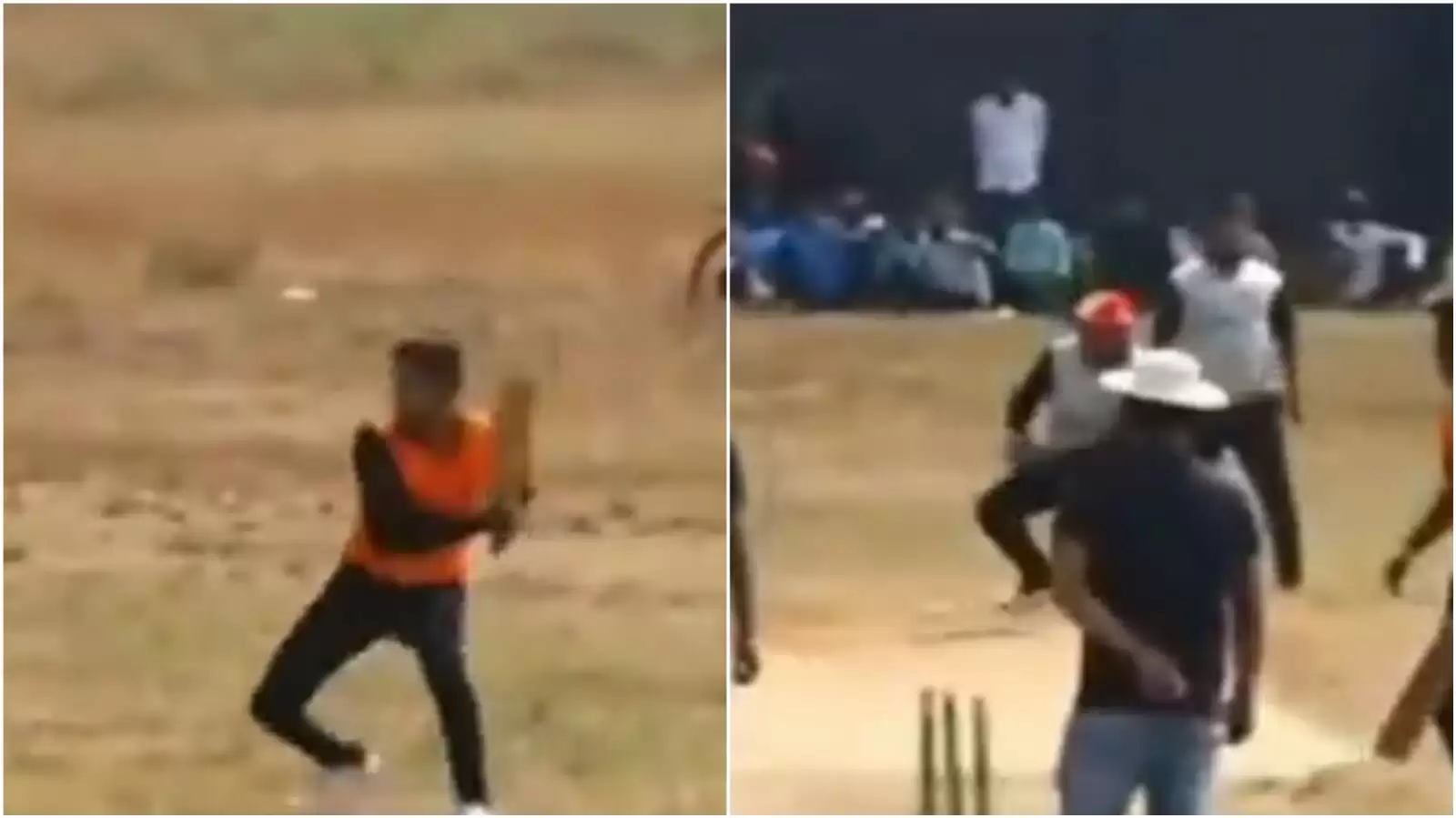 WATCH: Batter tries to emulate David Warner&rsquo;s double-bounce hit, gets run out instead