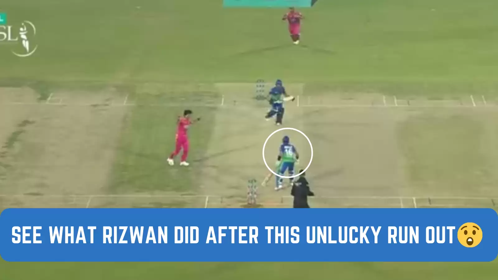 WATCH: Frustrated Mohammad Rizwan slams bat in pitch after run out at non-striker’s end