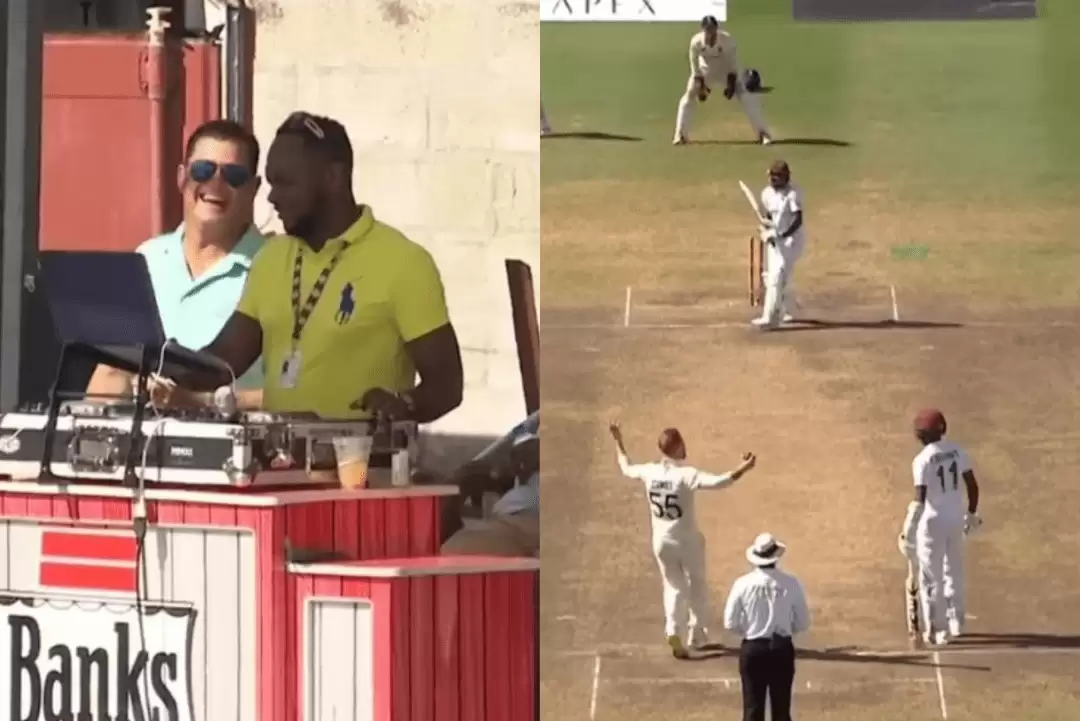 WATCH: Ben Stokes angry at ground DJ after untimely halt in play in Barbados