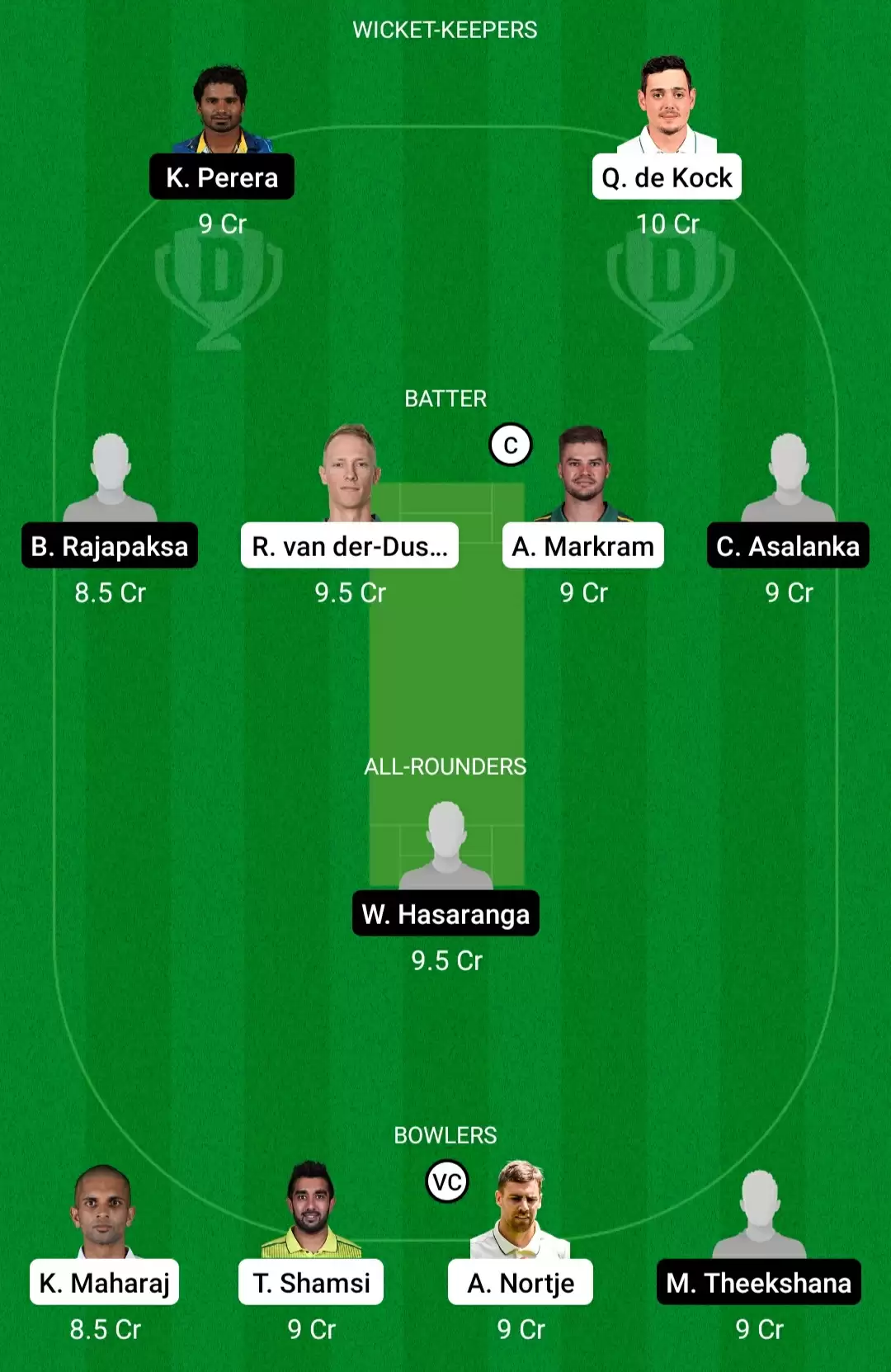 SA vs SL Dream11 Prediction for T20 World Cup 2021: Playing XI, Fantasy Cricket Tips, Team, Weather Updates and Pitch Report