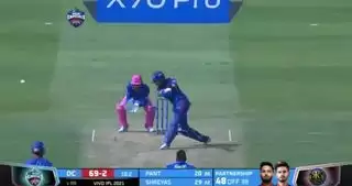 WATCH: Shreyas Iyer&rsquo;s delightful old-school inside out loft for six