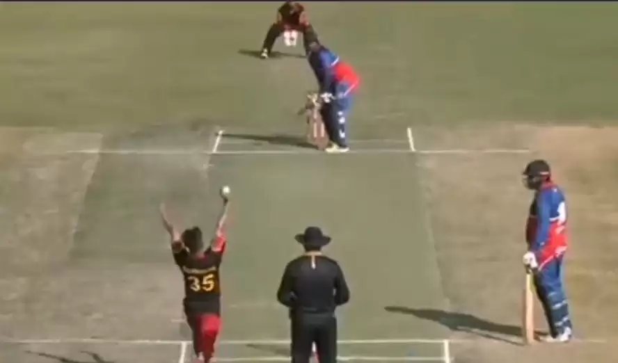 WATCH: Jasprit Bumrah clone (with a twist) spotted in European Cricket