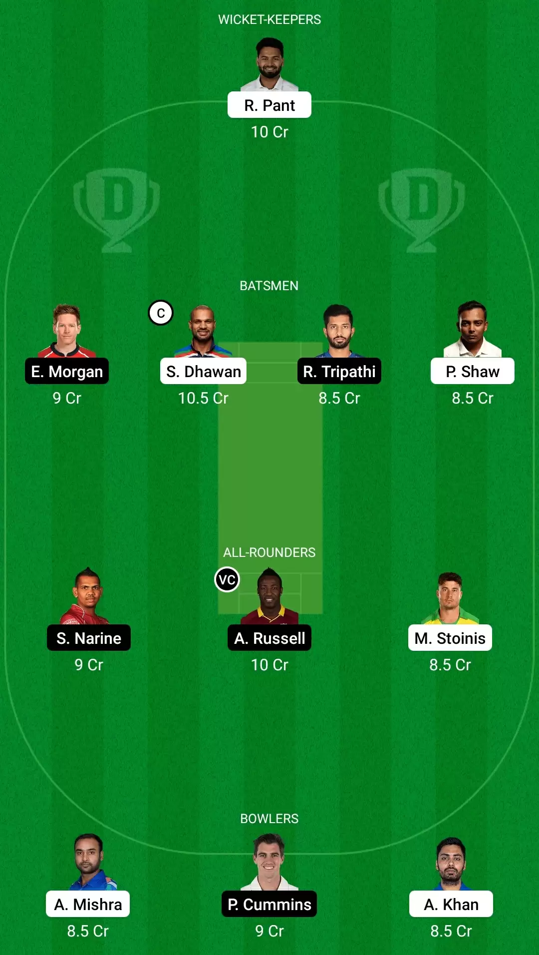 VIVO IPL 2021, Match 25: DC vs KKR Dream11 Prediction, Fantasy Cricket Tips, Team, Playing 11, Pitch Report, Weather Conditions and Injury Update