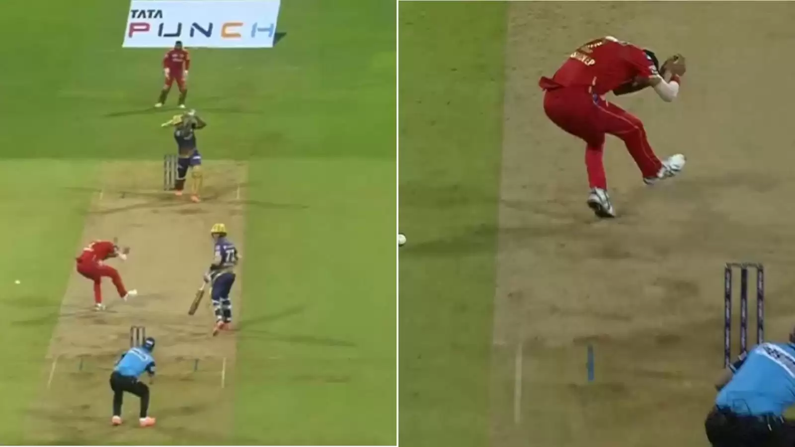 WATCH: Andre Russell nearly takes out Arshdeep Singh’s head with powerful shot
