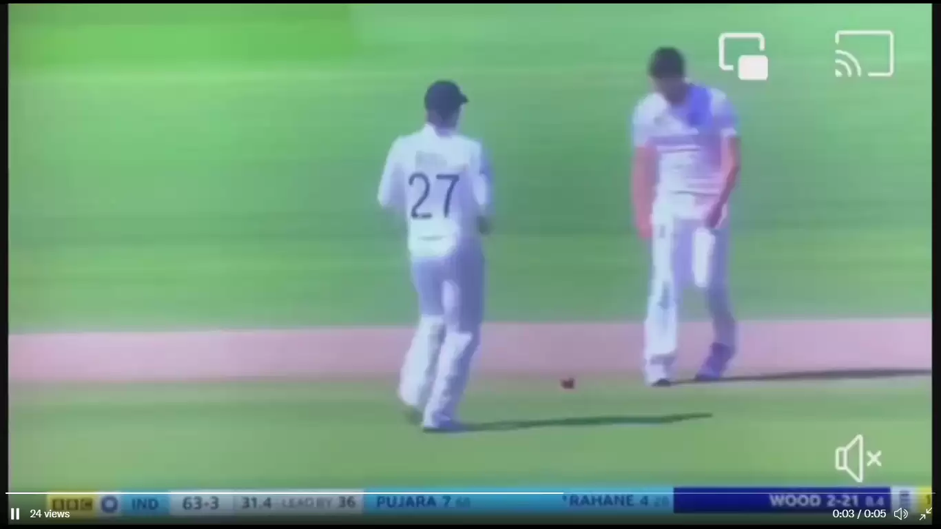 Watch: Full footage rubbishes ball-tampering allegations against England