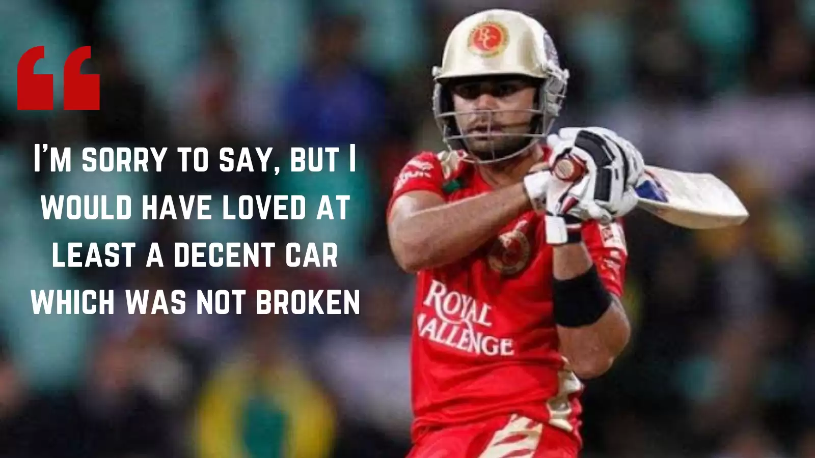 Virat Kohli shares unpleasant memory with RCB in his first year in IPL