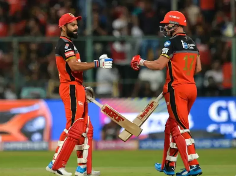 WATCH: AB de Villiers hilariously imitates Virat Kohli’s celebration in the RCB dressing room