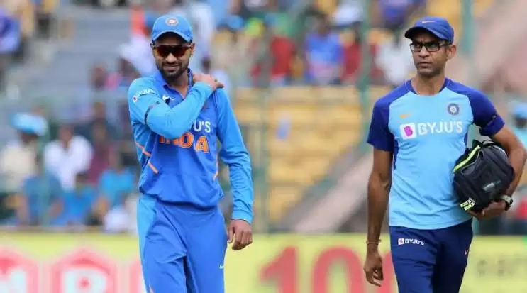 Shikhar Dhawan in doubt for New Zealand tour